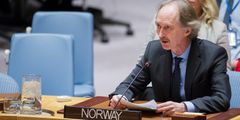 Geir O. Pedersen er FNs spesialutsending til Syria. Foto: Photo: UN Photo/Manuel Elias.