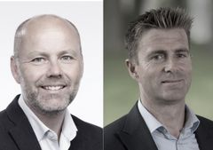 Ken Roar Riis, avdelingsdirektør i Webstep, og Per Arve Ekle, divisjonsdirektør i GK.