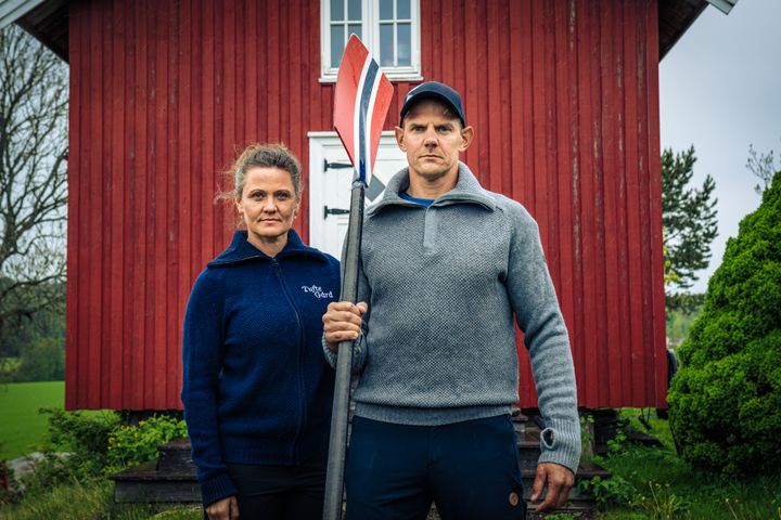 Olaf Tufte og kona Aina Tufte blir TV-serie på TV  2. Foto: Espen Solli/TV 2