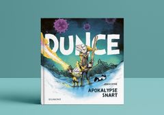 Den 22 august lanseres denne Dunce-boka i Norge. Nå er rettighetene til tegneserien solgt til både Frankrike og Italia!