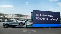 Elbilen VOYAH FREE er på vei til Norge.