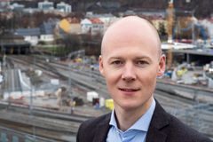 Oskar Stenstrøm er godsdirektør i Bane NOR. Foto: Thor Erik Skarpen