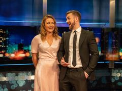 Helene Olafsen og Stian Blipp tar over Senkveld fra høsten på TV 2. Da blir det "Senkveld med Stian og Helene". Foto: Jan-Petter Dahl, TV 2.