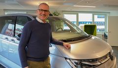Direktør i Volkswagen Håkon Wirak gleder seg over at Multivan eHybrid er kommet til Norge