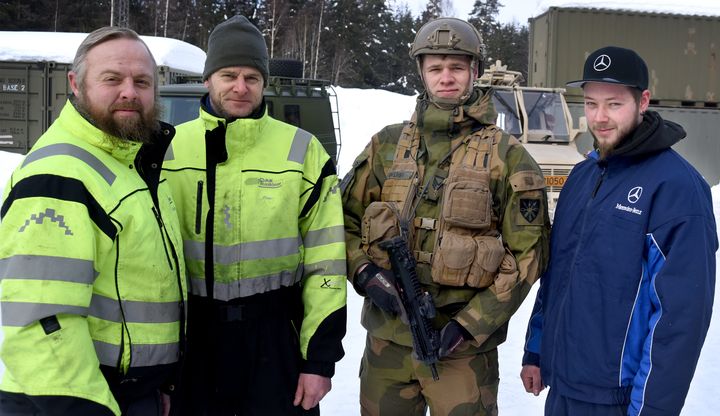 Forsvaret inngår beredskapsavtale med Bertel O. Steen. Foto: Forsvaret