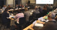 Partsmøtet mellom USA, Russland, Canada, Grønland og Norge åpnet i Longyearbyen på Svalbard onsdag. Foto: Miljødirektoratet.