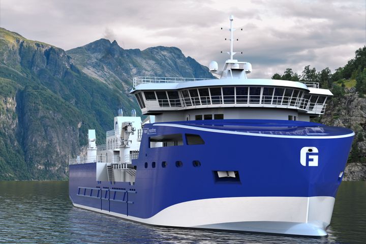 ABB leverer kraftsystem til hybrid brønnbåt for bærekraftig operasjon (Ill. Møre Maritime).