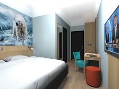 Nyoppusset hotellrom