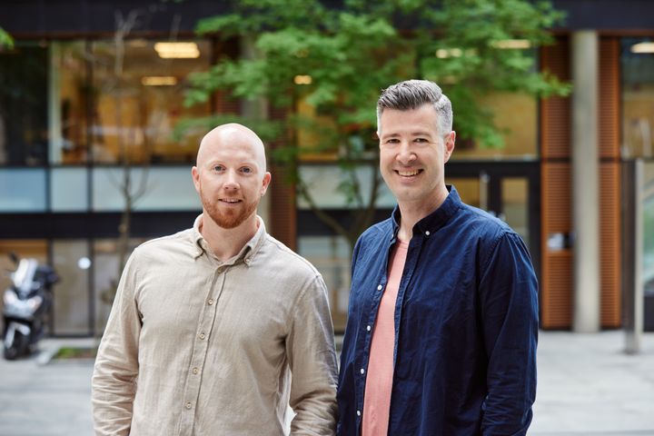 Business Lead, Stian Rekdal Nielsen og CTO i Witted Norge, Isaac Gray, etablerer Mavericks Norge. Foto: Jonathan Vivaas Kise