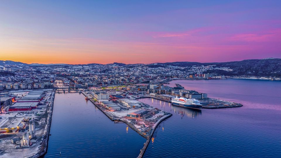 Havila Kystruten i Trondheim