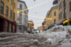 Både på Østlandet rundt Oslofjorden og på Vestlandet er det meldt opp mot 20 cm snø mandag og tirsdag morgen. Foto: Fremtind.