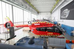 Stiftelsen Norsk Luftambulanse får levert det første helikopteret av den nye modellen H145 fra Airbus. Foto: Airbus Helicopters
