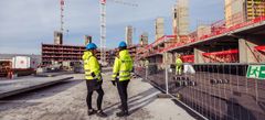 Ved utgangen av mars hadde OBOS rundt 3000 boliger under bygging i Oslo.området. Foto: Geir Anders Rybakken Ørslien
