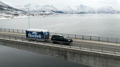 Ifor Williams Trailers blir tilgjengelig hos Nordvik. Foto: Drone Nord AS.