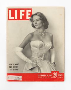 Niki de Saint Phalle, Life Magazine September 1949. Photo: Øystein Thorvaldsen / Henie Onstad Kunstsenter
