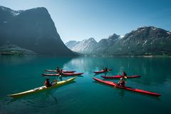 Kajakkpadlings-kurs i 2018. foto: Kyle Meyr