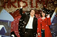 Klassikeren «Love Actually» med Hugh Grant og Martine McCutcheon sendes på NRK i julen. Foto: PETER MOUNTAIN / UNIVERSAL STUDIOS