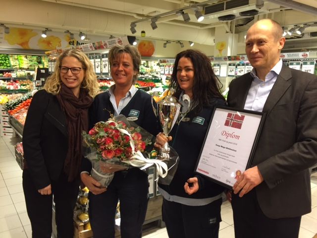 Vinner i kategorien Store supermarkeder og hypermarkeder - Coop Mega Bekkestua. Vi gratulerer!