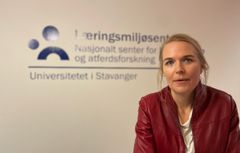 Natalia Kucirkova forsker på digital læringskvalitet ved Læringsmiljøsenteret ved Universitetet i Stavanger. (Foto: Hilde Garlid, Validé)