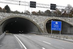 Eiganes- (bildet) og Hundvågtunnelene i Stavanger skal rengjøres. Foto: Bård Asle Nordbø, Statens vegvesen