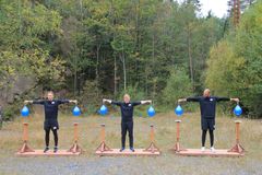 "Blå ballong" er den første øvelsen i finalen. Foto: Sunniva Luca Veliz Pedersen,  Rubicon TV/NRK