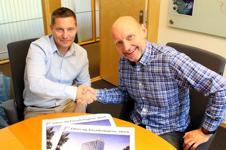 Dag Ove Pettersen og Per Henning Graff ønsker velkommen til faglig treff i Kristiansand neste år.