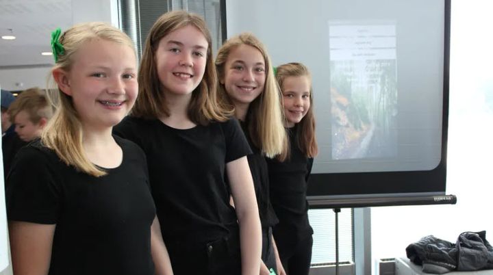 Med sitt produkt Klimahjelperen gikk elevene fra Skjønhaug skole i Trøgstad helt til topps i den nasjonale konkurransen SMART.