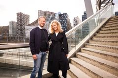 Andreas Hagen og Malin Jørnholt skal være reportere i Qatar. Foto: Anton Soggiu / NRK / TV 2