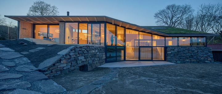 «Summerhouse Reilstad» og Helen & Hard er tildelt «Glassprisen 2019». Foto: Sindre Ellingsen.