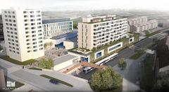 OBOS skal i samarbeid med Diakonhjemmet bygge en blokk med 60 leiligheter for eldre rett ved T-banen og senteret på lambertseter.