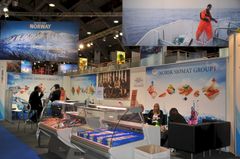 Norsk stand på Seafood Expo Global. Foto: Innovasjon Norge
