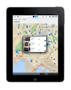 Kart, nærheten gis bort