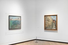 Marc Chagall, Jerusalem, 1932-37 and Jerusalem, the Wailing Wall, 1932, © BONO / Chagall ®. Installation Photo: Øystein Thorvaldsen / Henie Onstad Kunstsenter