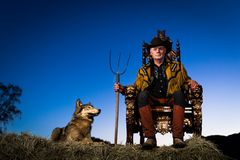 Cowboyen og kongen Foto: Erik Waage/NRK