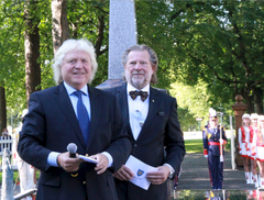 Årets Ladejarl 2015, Per Solli og Colonialmajor Odd Reitan.