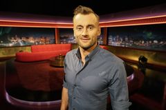 AVSLØRTE I SENKVELD: Under kveldens opptak av sesongens første Senkveld avslørte Petter Northug hva han skal jobbe med i TV 2 fremover. Foto: Håvard Solem, TV 2.