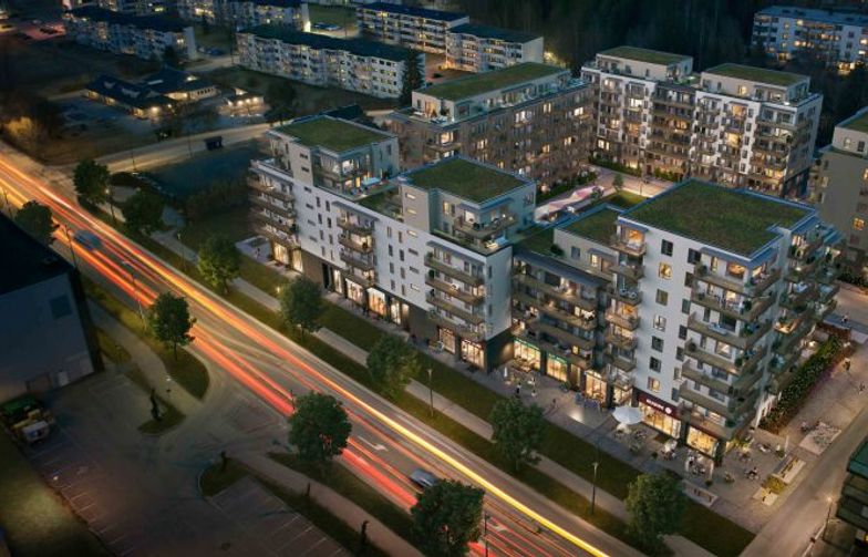 295 nye miljøsertifiserte leiligheter MIDT i Lørenskog ...