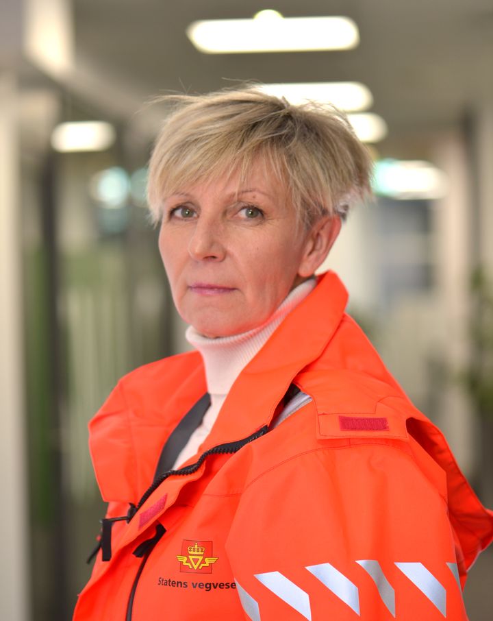 Statens vegvesen har nulltoleranse for arbeidslivskriminalitet, sier avdelingsdirektør Bente Johnsen Aase. Foto: Statens vegvesen