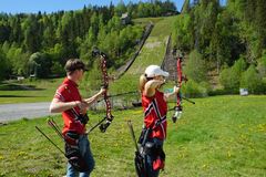 Anders Faugstad og Sunniva Lislevand har lagt ned hard trening før verdenscupen. Foto: Endre Vik Larsen