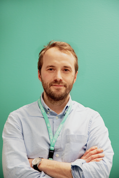 Hampus Collén, produktsjef for Growth Finance i Worldline