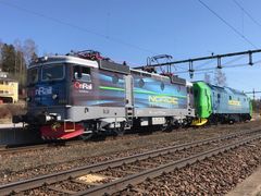 På søndag 25. april har dette lokomotivet sin første avgang med gods fra Oslo til Åndalsnes. Foto: Onrail.