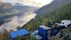 NVEs overvåkingsstasjon Fjellvåken. Foto: NVE