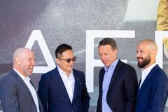 From left to right: Daniel Bren (Co-Founder & CEO, OTORIO), Dr. Terence Liu (CEO TXOne Networks), Per Kristian Egseth (EVP & Head of Division AFRY X Industrial Digitisation), Gustav Sandberg (Business Unit Manager Cyber & Communication Systems at AFRY).
Copyright AFRY