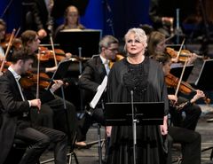 Den etablerte den etablerte Wagner-sopranen Iréne Theorin synger Isolde. Foto: Erik Berg