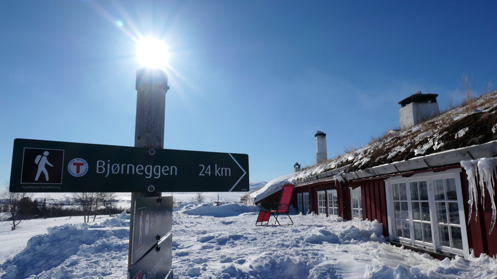 Flott vinter i Midt-Norge! FOTO: Jonny Remmereit
