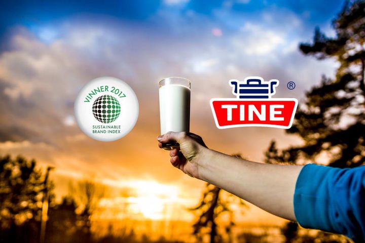 TINE er kåret til Norges mest bærekraftige merkevare av norske forbrukere