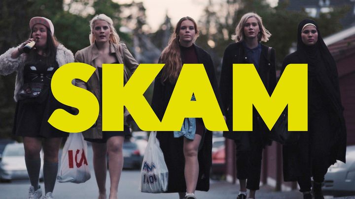 SKAM-heading Sesong 1. Foto: NRK.