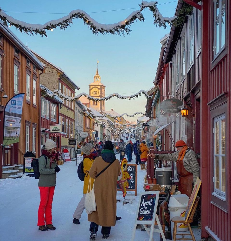 Drømmer du om hvit jul? Da bør du feire her! | Meteorologisk institutt