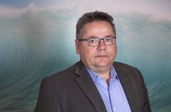 Johnny Hansen, leder i Godsalliansen og forbundsleder i Norsk Sjømannsforbund. Foto: Foto: Ole Palmstrøm, LO Media.