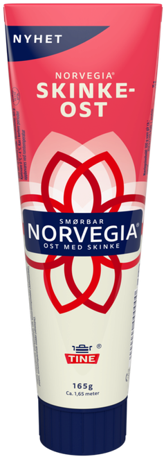 Norvegia® smøreost på tube Skinke